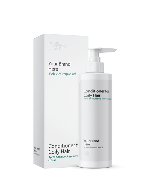 Après-shampooing cheveux crépus en marque blanche