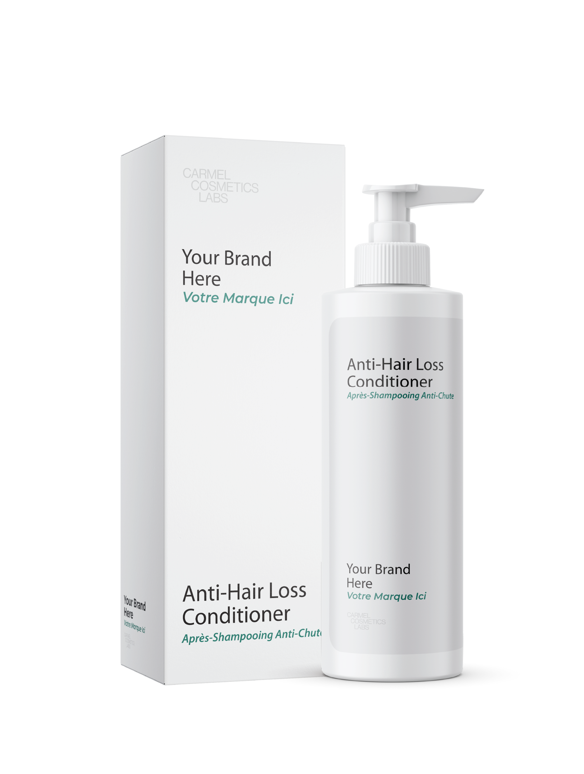 Après-shampooing anti-chute en marque blanche