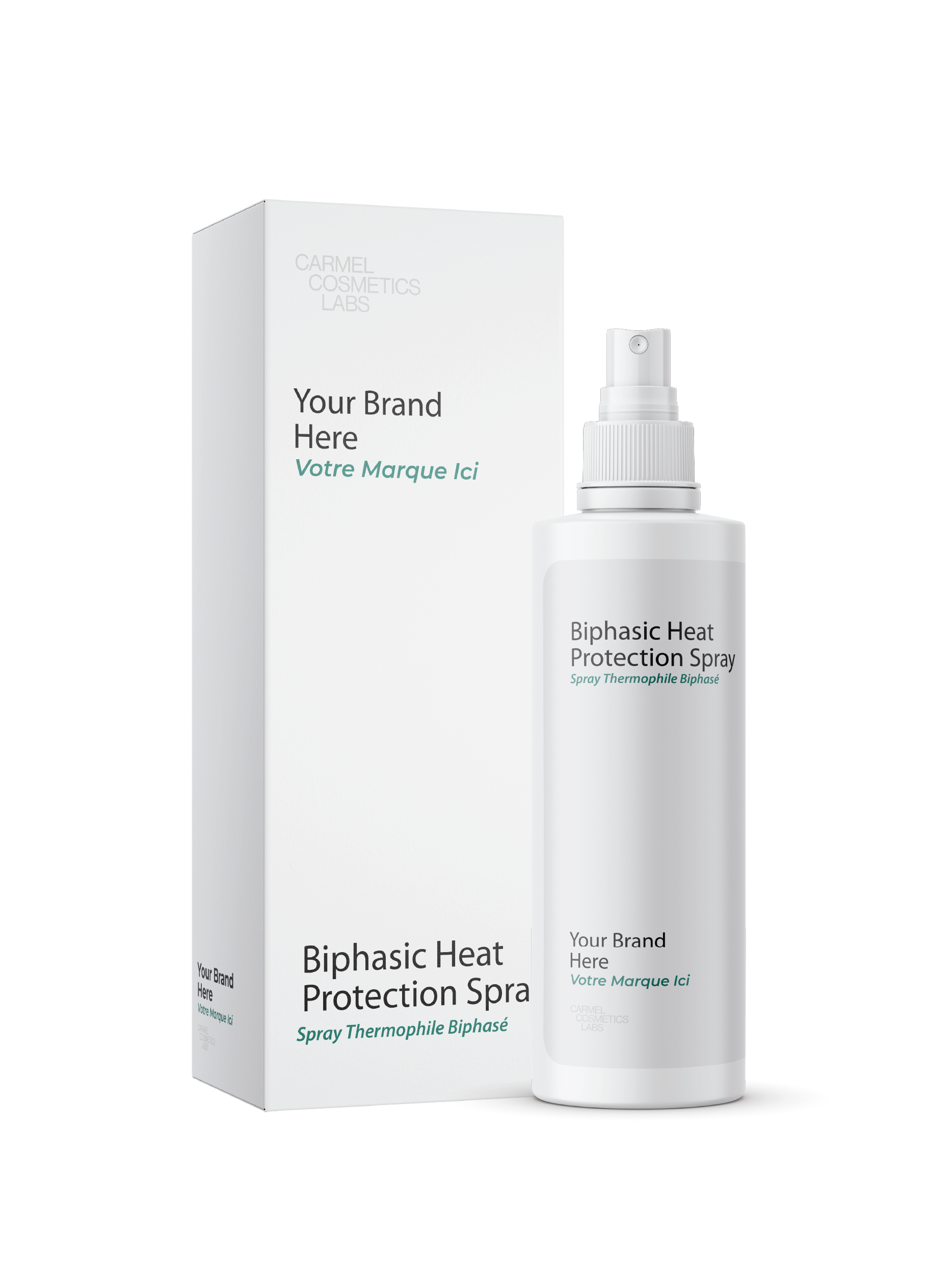 Spray thermophile biphasé en marque blanche