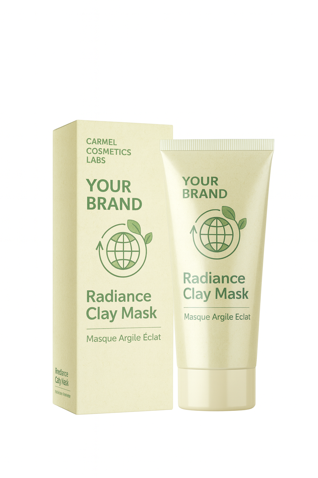 Masque Argile Eclat en marque blanche