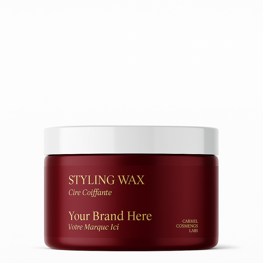 Cire coiffante en marque blanche
