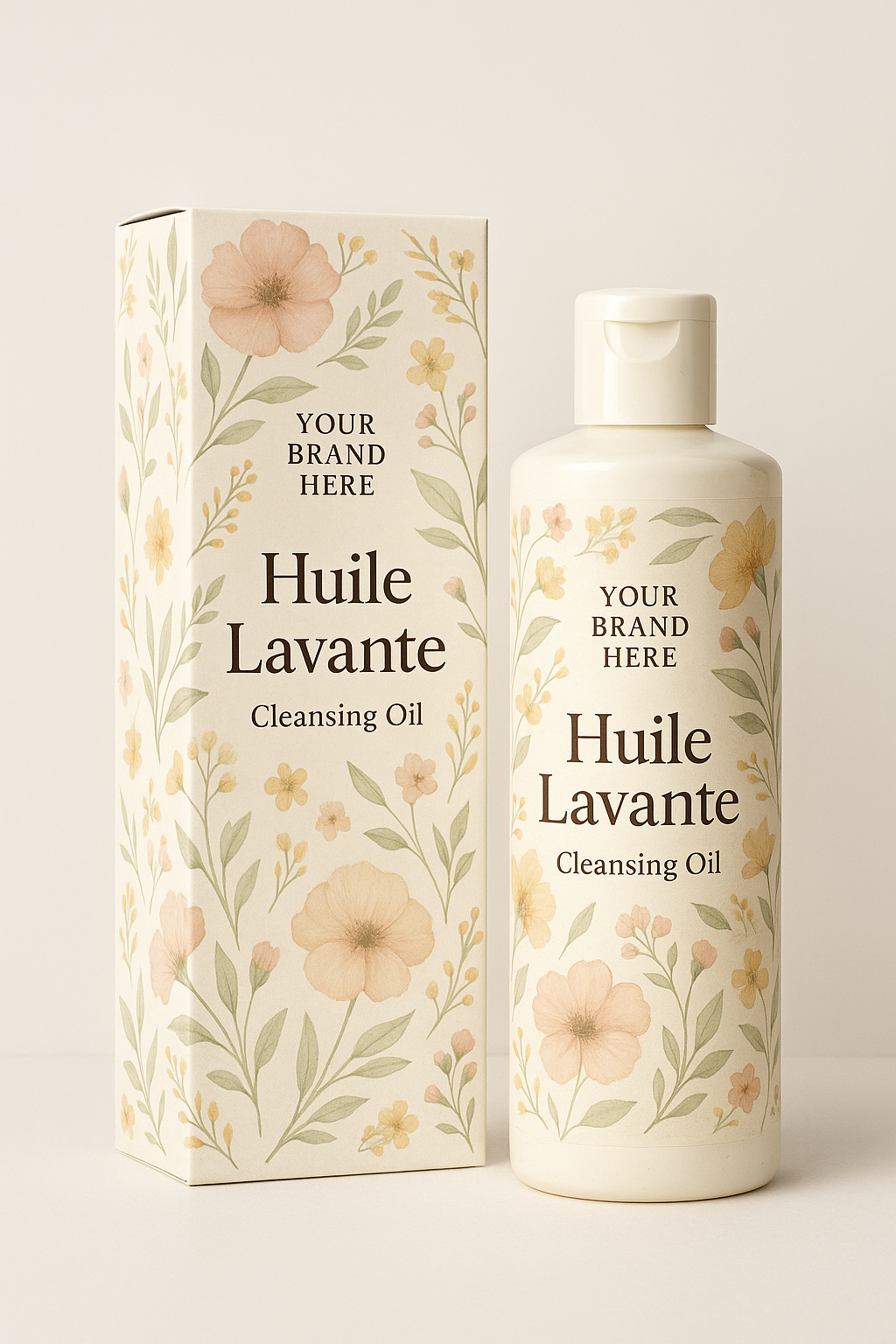 Huile Lavante en marque blanche