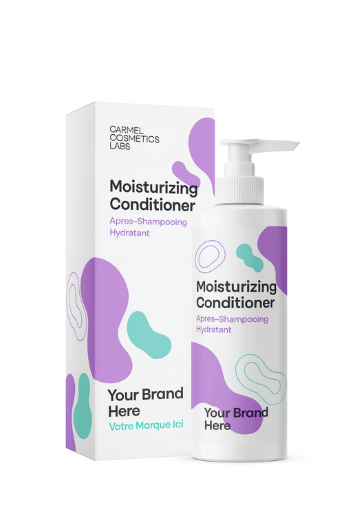 Après-shampooing hydratant en marque blanche