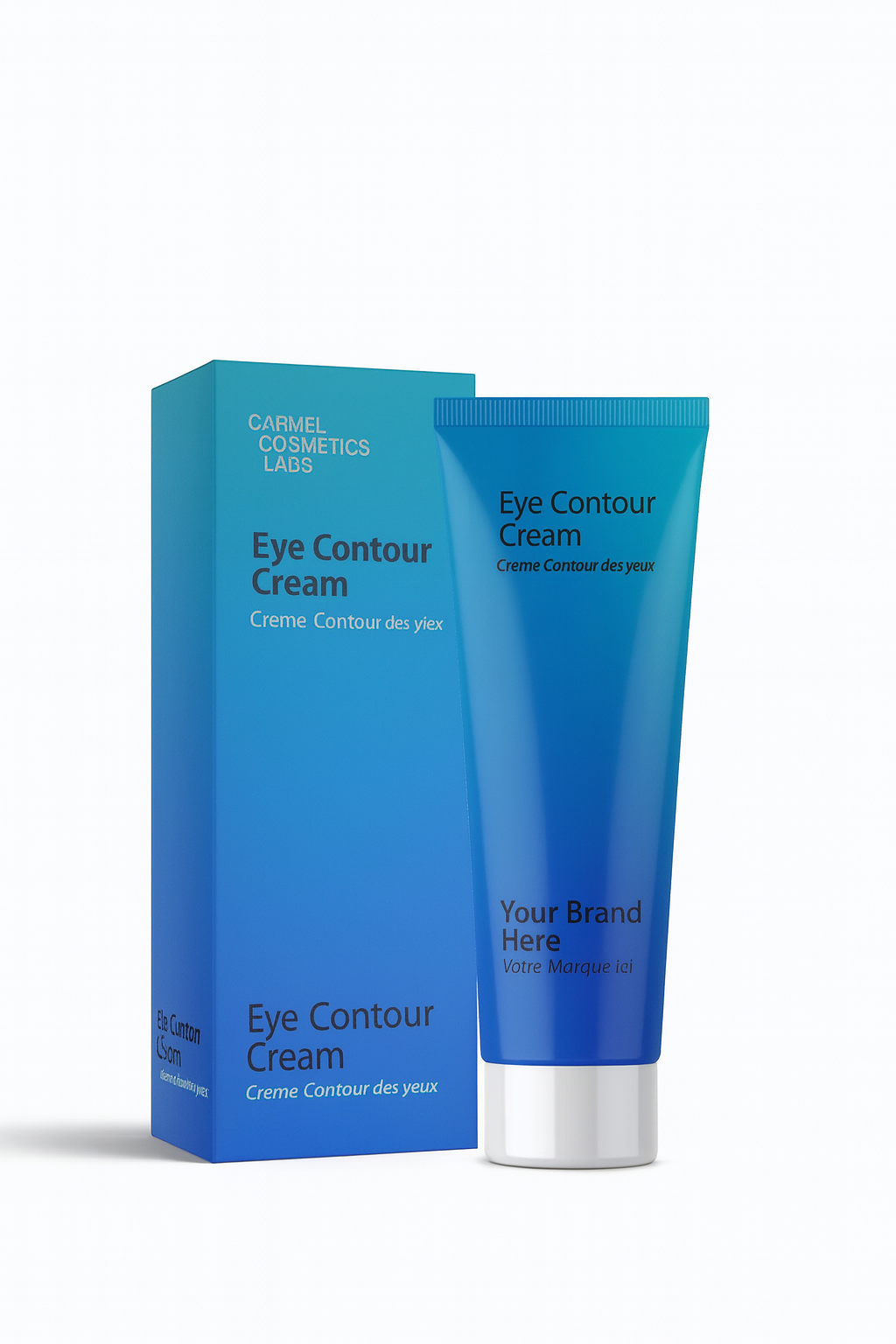 Crème contour des yeux en marque blanche