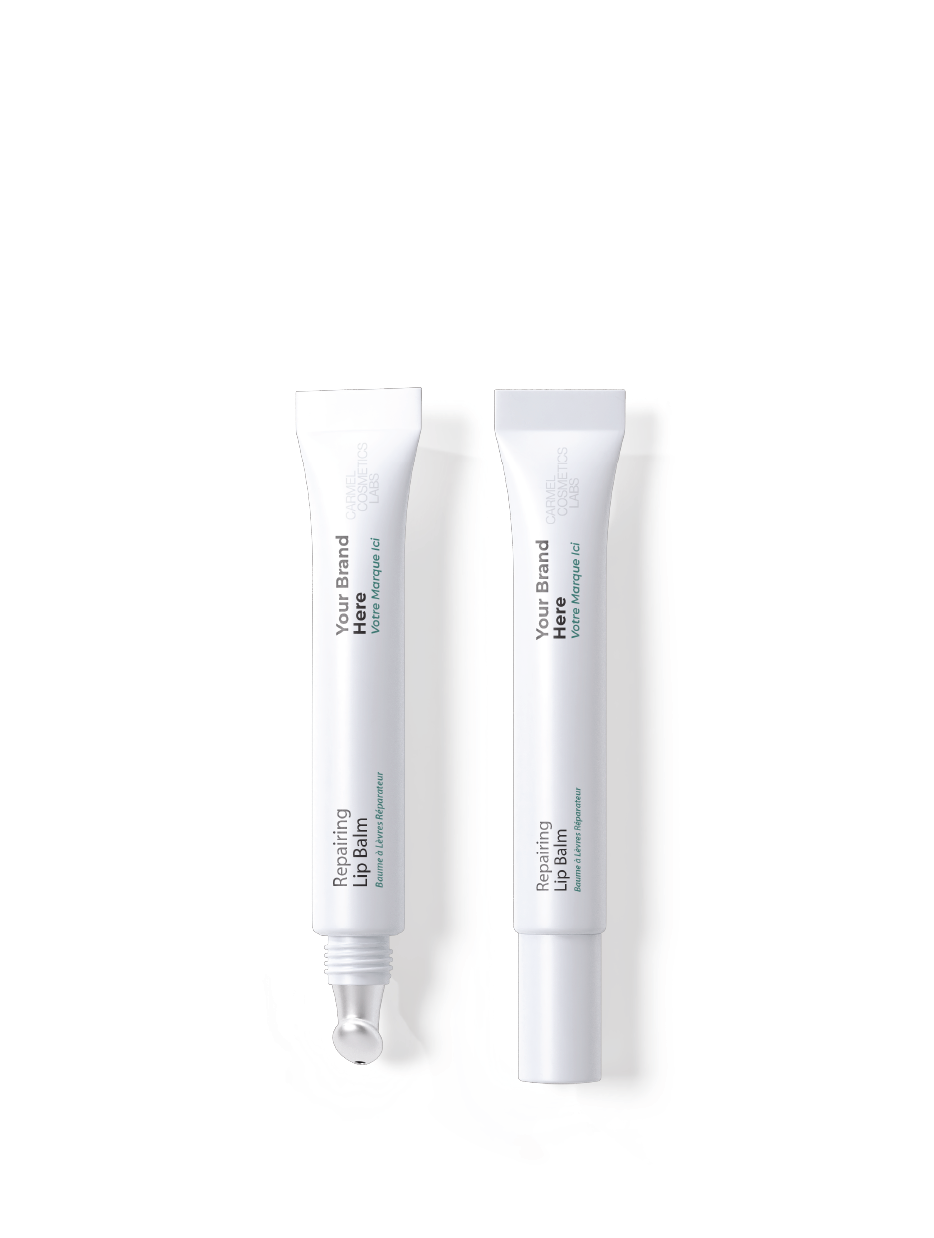 Baume à lèvres réparateur en marque blanche