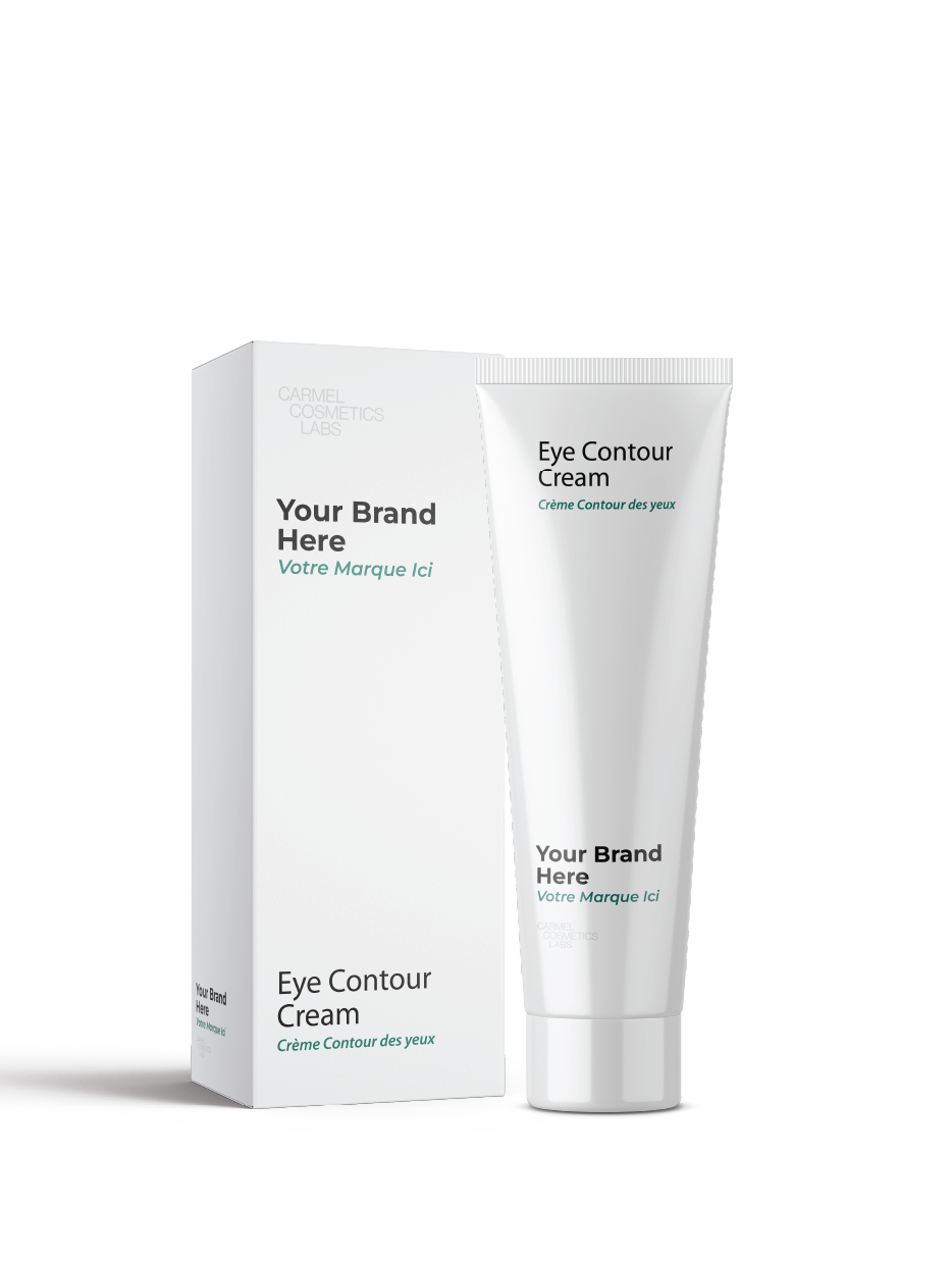 Crème contour des yeux en marque blanche