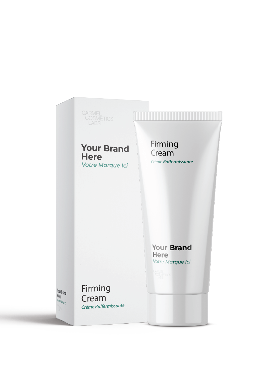 Crème raffermissante en marque blanche