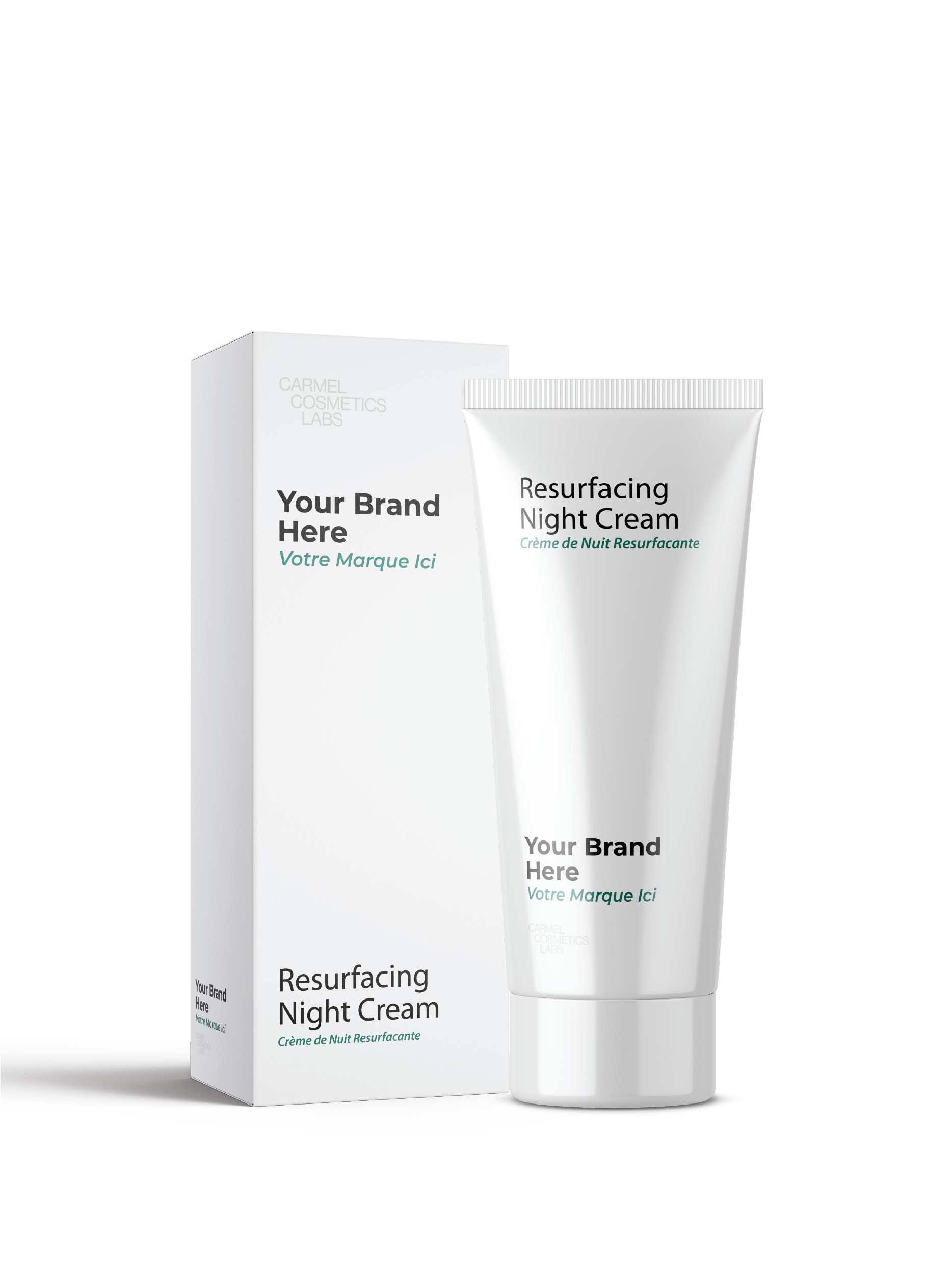 Crème de nuit anti-age en marque blanche
