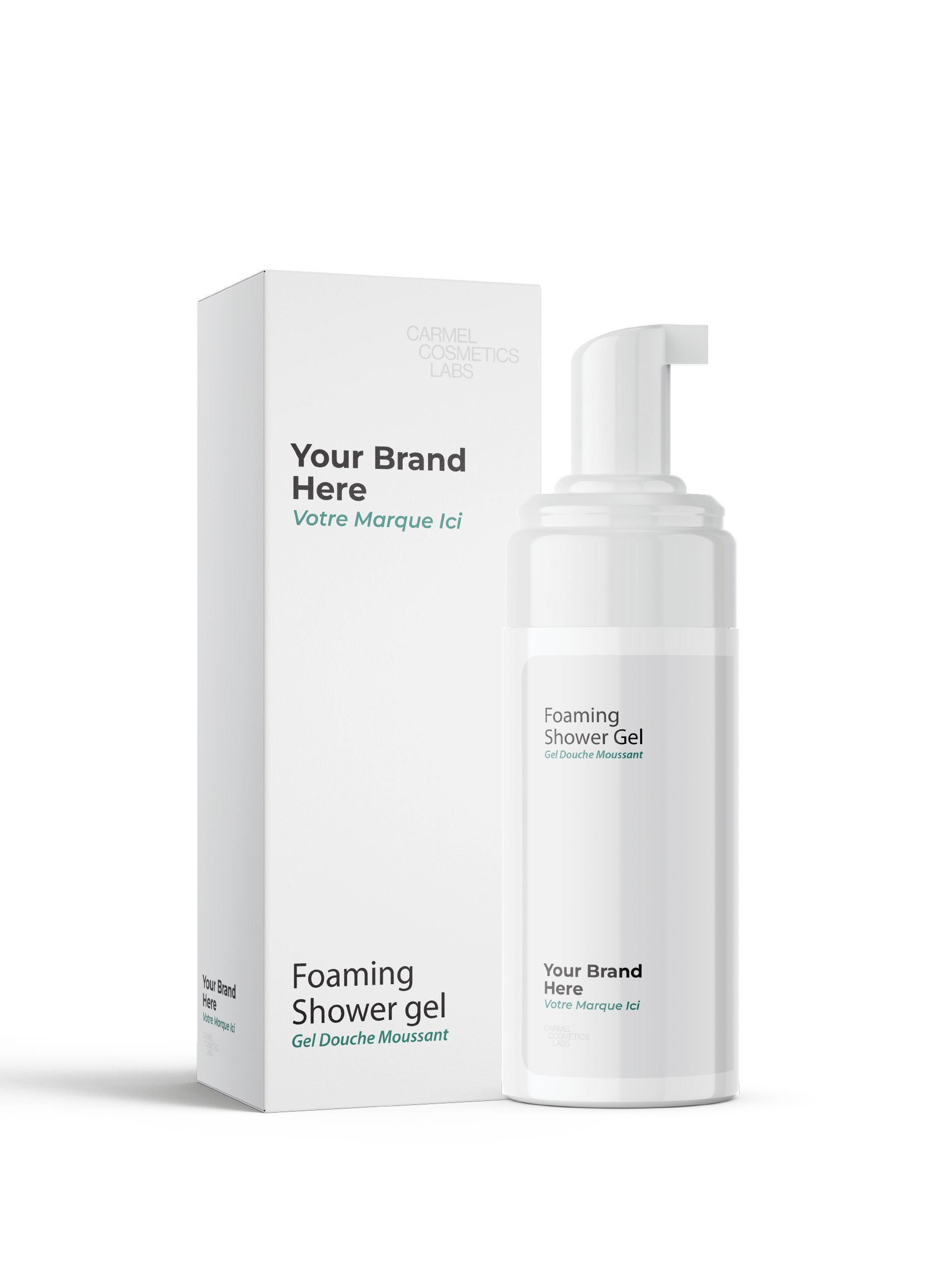 Gel douche en marque blanche