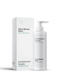 Gel nettoyant surgras en marque blanche