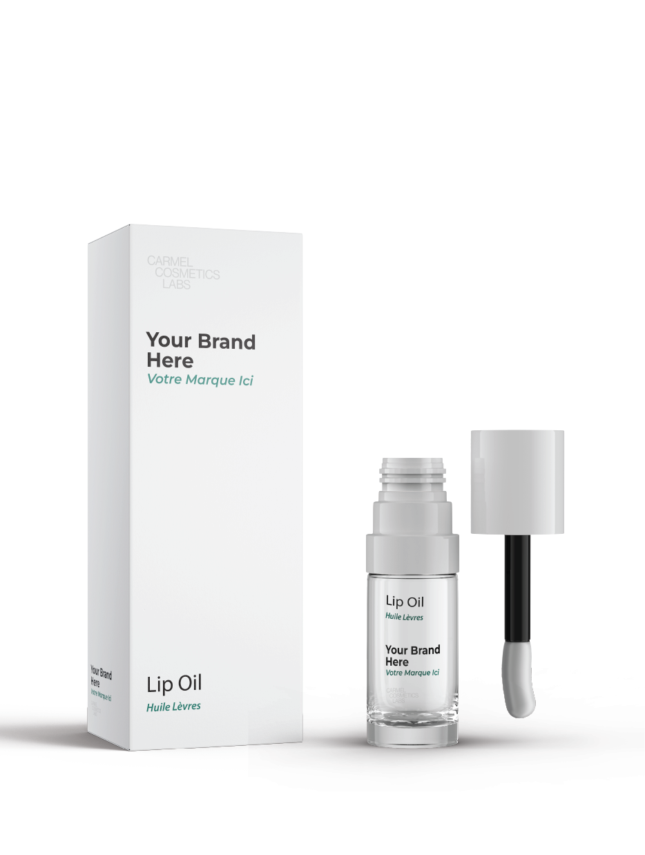 Huile à lèvres en Marque Blanche