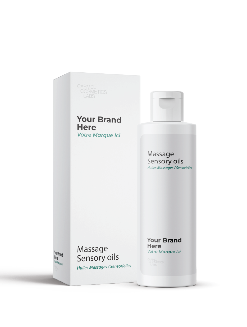 Huile de massage en marque blanche