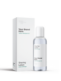 Lotion après-rasage en marque blanche