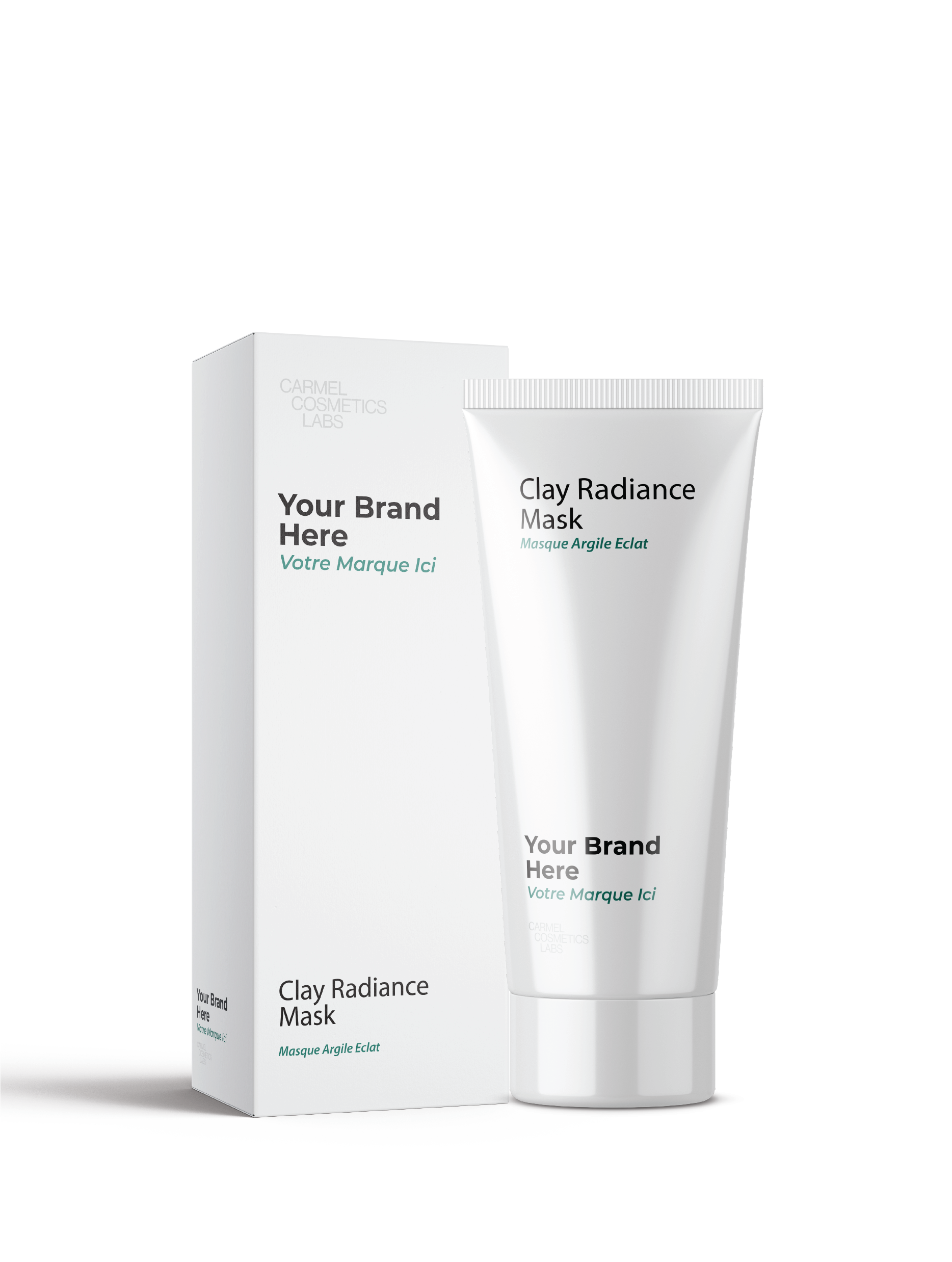 Masque Argile Eclat en marque blanche