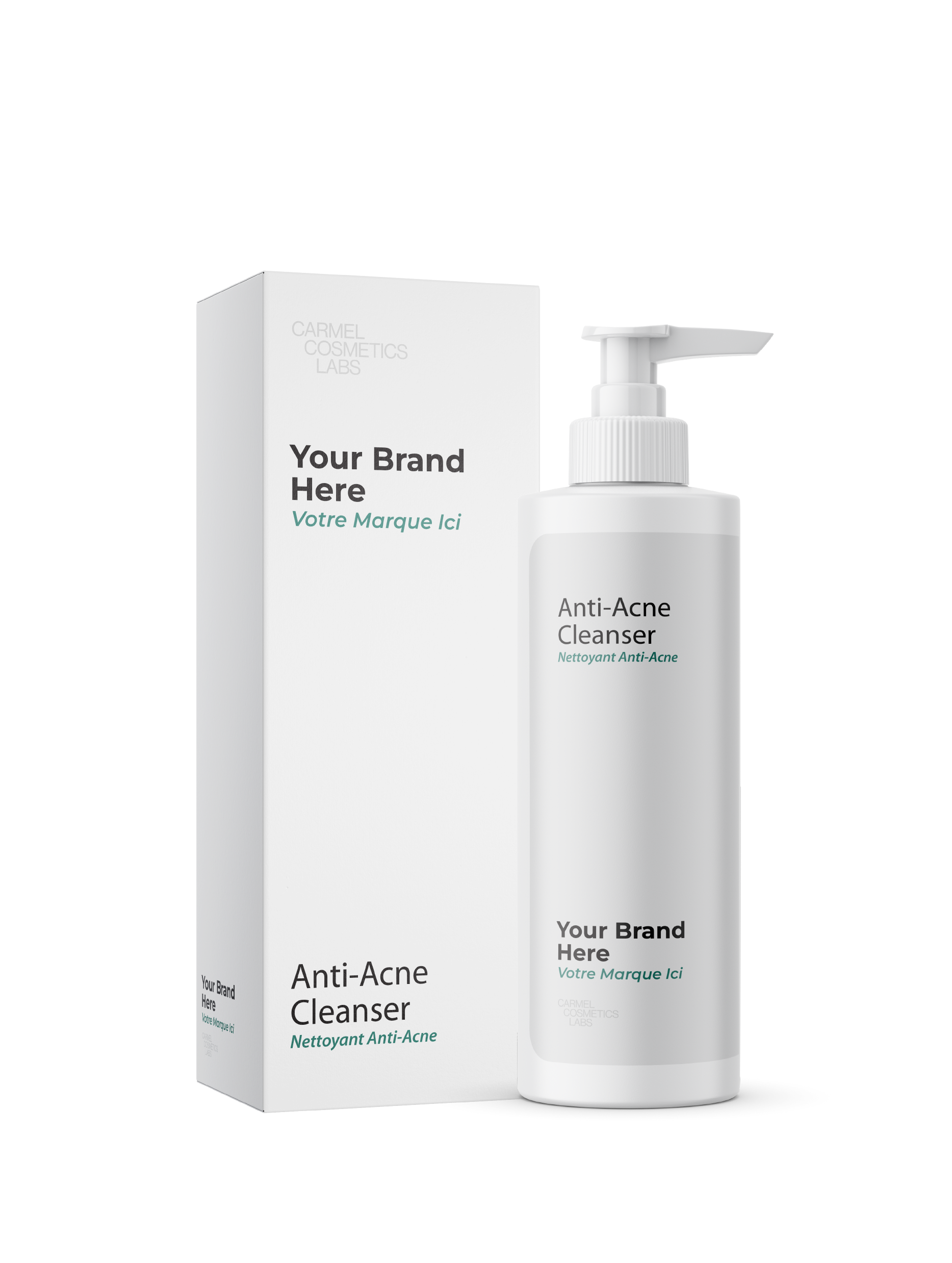 Nettoyant corps Anti-Acne en marque blanche