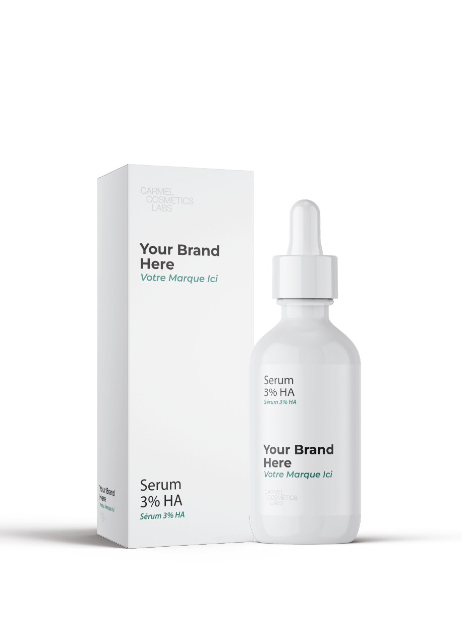 Sérum 3% Acide Hyaluronique en marque blanche