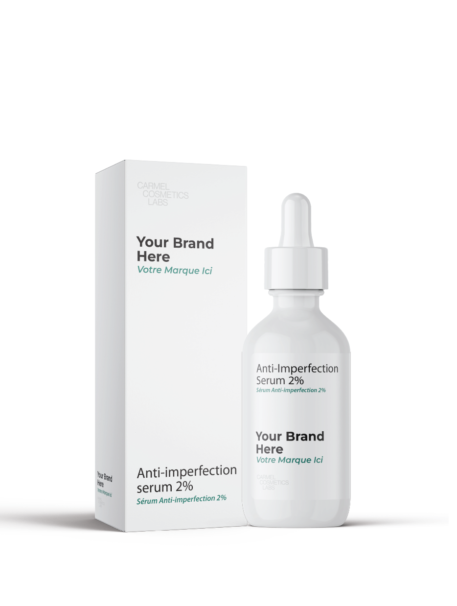 Sérum anti-imperfection 2% en marque blanche