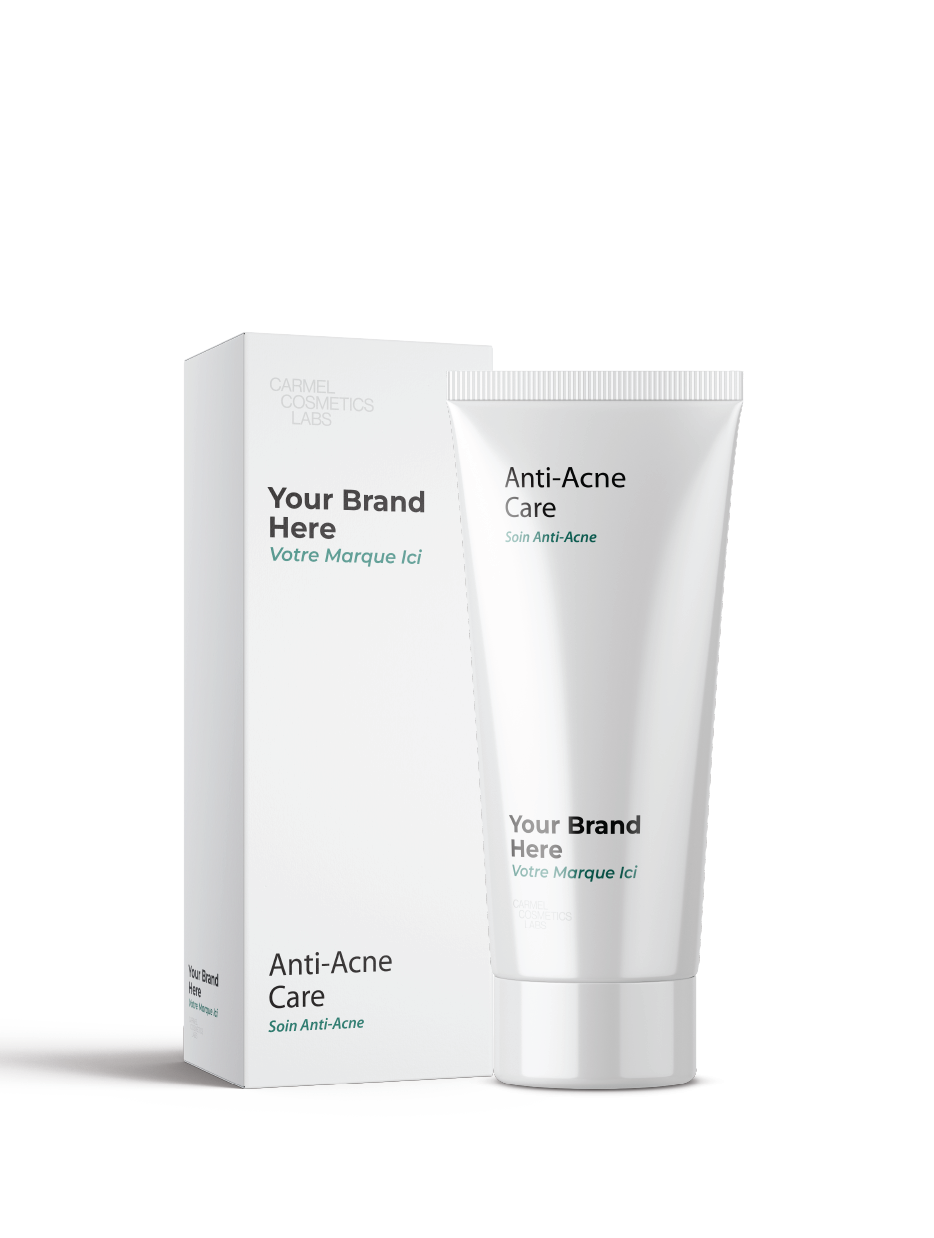 Soin anti-acne en marque blanche