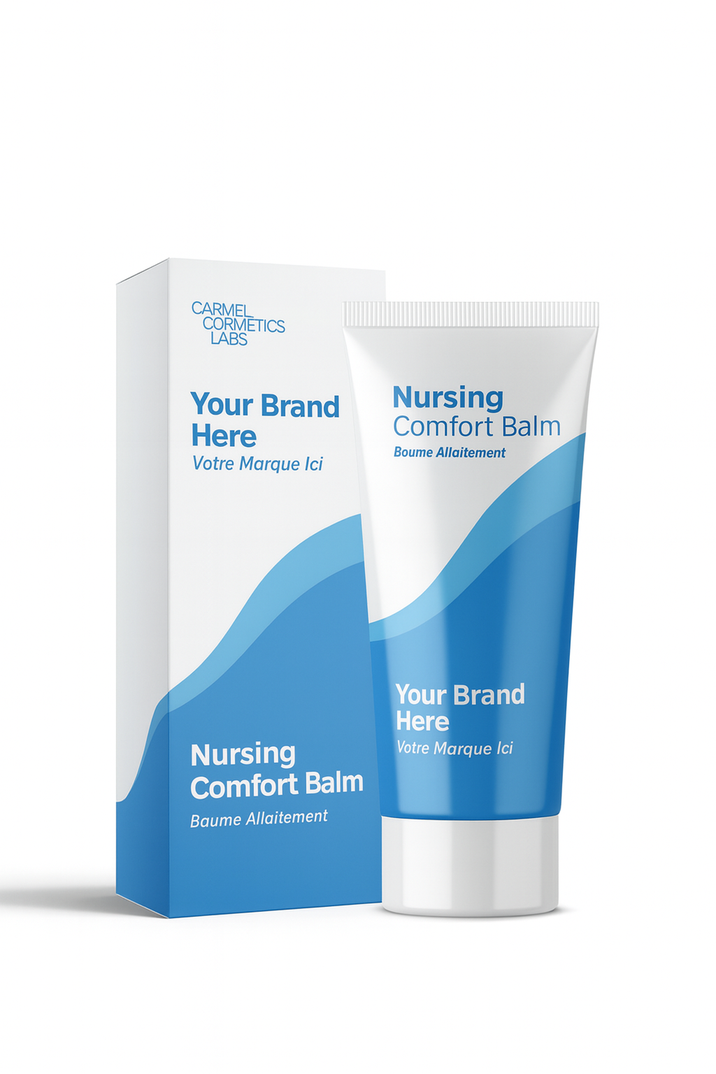 Baume d'allaitement en marque blanche
