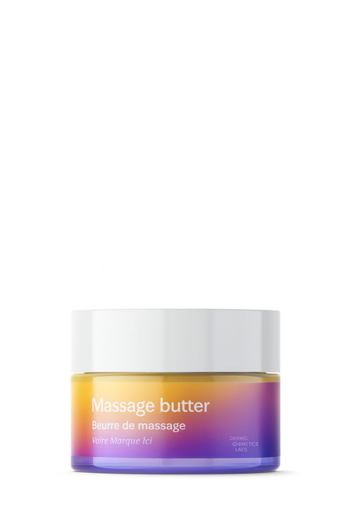 Beurre de massage en marque blanche